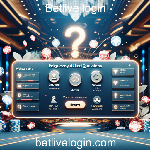 Entendendo a Categoria 'Perguntas Frequentes' no Betlive Login